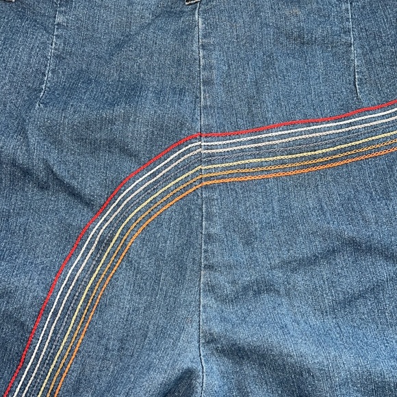 ModCloth Rainbow With Me Wide-Leg jean size 16W - Picture 12 of 12